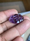 30 85 Cts Amethyst Carved Cabochon Heart Engraved February Birthstone 21 25 Mm