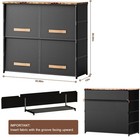 5-tier Shoe Storage Cabinet With Doors - Sturdy Long Shoe Rack Organizer  Space-