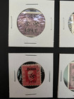 Wwii Nazi Germany Third Reich Stamp Lot  7 Used  Rare Historical Collection