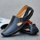 Men Loafers Flat Summer Breathable Driving Moccasin Shoes Casual Slip On Sandals