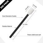 500 Pack Foam Cleaning Swabs 5 1 Inch  Foam Tips Sponge Sticks For   Electron   