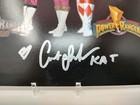 Catherine Sutherland Kat Hillard Power Rangers Signed 8x10 Photo Coa Buf