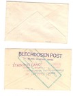 Tonga   2   Tin  Can Mail   Covers     One  To  New Zealand