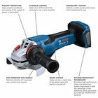 Bosch Gws18v-13pn Profactor 18v Angle Grinder Paddle Switch Bare Tool