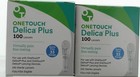 Onetouch Delica Plus 200 Lancets 33g  Exp 10 29  Free Shipping
