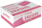 Pink Erasers 40 Count Latex Free Eraser For Kids Square Eraser Erasers Bu   