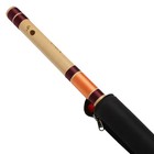Punam Flutes D Natural Base Bamboo Bansuri Flute 32 1 Inches With Cover
