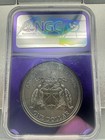 2026 Ascension Island Greenman 1 Oz Silver Ngc Ms70 Antiqued Purple Core
