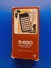 Texas Instruments Ti-1250 Calculator With Memory  Vtg 1975  Orig  Box Tested Ok