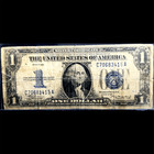 1934  1 One Dollar  Us Bank Note Blue Seal  Silver Certificate  727