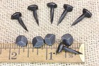 5 8  Rosehead 100 Nails Square Wrought Iron Tacks Vintage Rustic Decorative Look