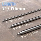 Tig Welding Tungsten Electrode 2  Lanthanated  040 -5 32 x7  blue  Ewla-2  10-pk
