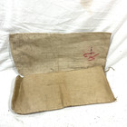 2 Vintage Canvas Coin Money Bags  Federal Reserve Bank Chicago detroit   Plain