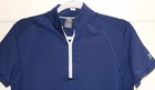 Rj Classics Short Sleeve Sun Shirt Size M Blue 37 5 Cooling Equestrian Show
