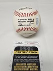 Monte Irvin Signed Rawlings Official National League Baseball Jsa Coa Giants 