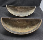 2 - Georgian English Silver Plate  Wall Pocket Planters 