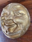 Vintage Admiration Cigars Man In The Moon Chalkware Advertising Wall Plaque