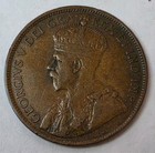 1918 Canada 1 One Large Cent - Canadian Bronze World Coin - George V - L3