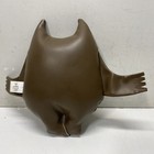 Novelty Whimsical Spirit Brown Leather Plush Monster Pillow