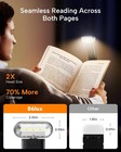 Light Reading Light For Book In Bed Usb Rechargeable Led Night Light With 3 Colo