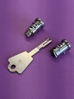 2 Used  26 Lock Cylinders And  26 Key For Late 60   76 Duncan Parking Meter 