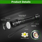 900000lm Xhp50 Led Flashlight Super Bright Light   Rechargeable Battery charger