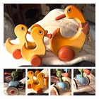 Vintage Toys Peter Mordor Wooden Duck vintage Kouvalias Wooden Duck   Ducklings