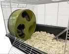 Silent Runner 12in Exercise Wheel Cage Attachment Small Pet Running Wheel