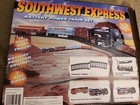 Southwest Express Train Set 18 Pc Battery Operated Track   Rail Cars  New Sealed