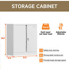 Metal Garage Storage Cabinet W locking Doors   Shelf  Metal Cabinet For Kitchen 