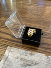 Theta Chi Fraternity Initiate Badge And Pledge Pin New Excellent Gold With Ruby