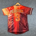 Illenium Jersey Mens S Oragne Fallen Embers Tour  3 Phoenix Fire Rave Edm