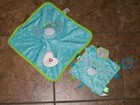 New Baby Halloween Rattle Security Blanket Crinkle Toy Bat Set Toy Soft Sensory