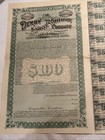 Derby Street Railway Bond 1893    40  Coupons Early Electric Trolley Connecticut