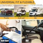 Car Steering Wheel Lock Anti-theft Steel Cable Security Device Universal Fit For