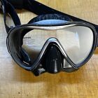 Scubapro Synergy 2 Scuba Diving Mask - Black silver - Comfort Strap 24 839 130