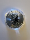 2022  5 Silver Canadian Maple Leaf 1 Oz Bu Maple Privy