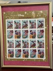The Art Of Disney Celebration 2005 Framed Stamp Sheet