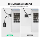 Ugreen Sound Card External 3 5mm Usb Adapter To Microphone Speaker Audio