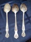 Vintage Wm Rogers Silver Plated Spoons 3 Pieces