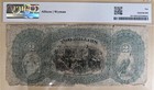 1875  2 Bill National Bank Note La Crosse Ch   2344 Fr  391 Lazy Duece Pmg Vg 10