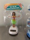 Lot Of 3 Solar Dancing Toys Hula Dancer Whale Swinging Parrot Nos L9 Free Ship