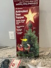 Mr  Christmas Animated Tree Topper Santa   s Sleigh Circles Your Tree