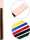 Bible Ribbon Bookmark Artificial Leather Multiple Page Marker With 5 Color Ribbo