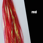5 Packs lot Lateral Scale 1mm Width Crimped Flashabou Tinsel Fly Tying Materials