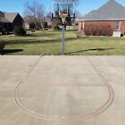 Murray Sporting Goods Basketball Court Marking Stencil Kit - Free Throw Lane