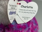 Ty Charlotte Cat Beanie Boo Medium Plush 9    - Retired 2017 Claire   s Exclusive