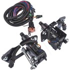 Fits 1969-1971 Lincoln Mark Iii 3pcs Electric Headlight Conversion Kit New Motor