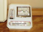Wiesner Of Miami Trickettes Mother Of Pearl Rhinestones Compact Set Mcm Vintage