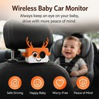 2in1 Trolinktek Wireless Carplay Adapter Baby Car Camera Rear Seat Safety 1080p